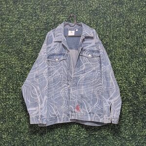Calvin Klein Abstract Demin Jacket, Large